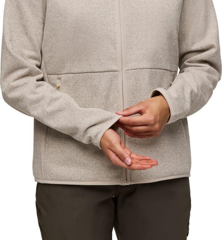 Cotopaxi Women's Envo Fleece Full-Zip Jacket Heather Cream Cotopaxi