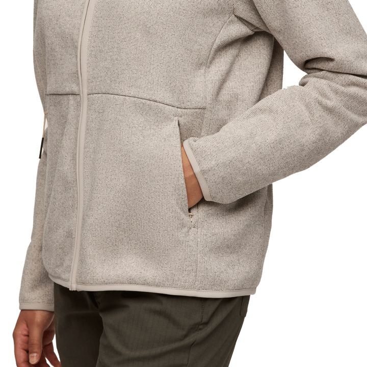 Cotopaxi Women's Envo Fleece Full-Zip Jacket Heather Cream Cotopaxi