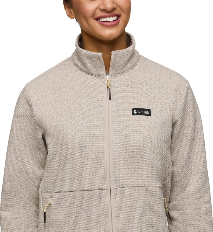 Cotopaxi Women's Envo Fleece Full-Zip Jacket Heather Cream Cotopaxi