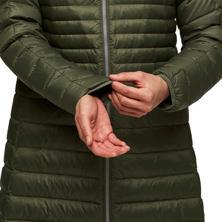 Cotopaxi Women's Fuego Down Parka Fatigue Stripes Cotopaxi