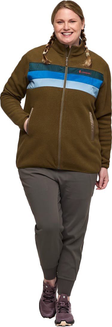 Cotopaxi Women's Teca Fleece Full-Zip Jacket Footprints Cotopaxi