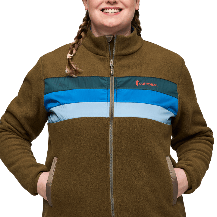 Cotopaxi Women's Teca Fleece Full-Zip Jacket Footprints Cotopaxi