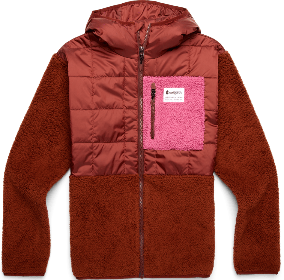 Cotopaxi Women's Trico Hybrid Hooded Jacket Rusty And Rusty