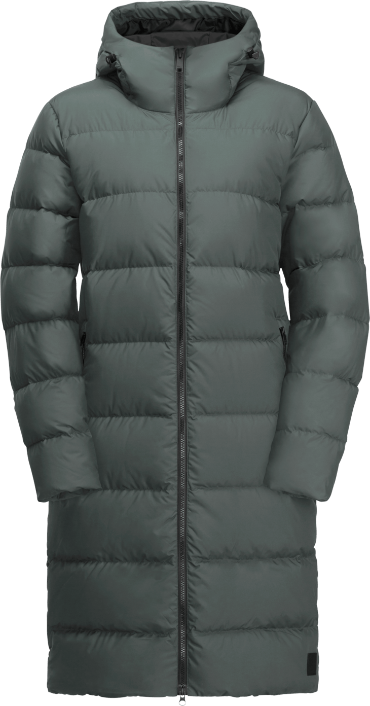 Jack Wolfskin Women's Frozen Palace Coat Slate Green