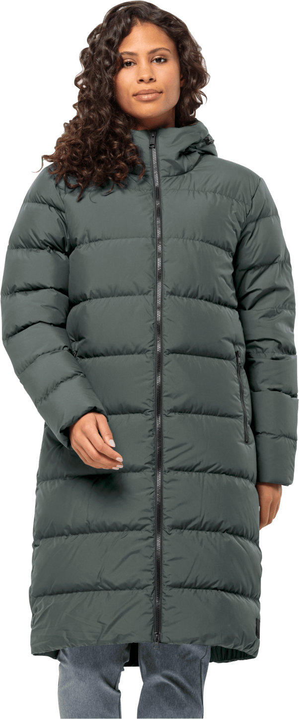 Jack Wolfskin Women's Frozen Palace Coat Slate Green Jack Wolfskin