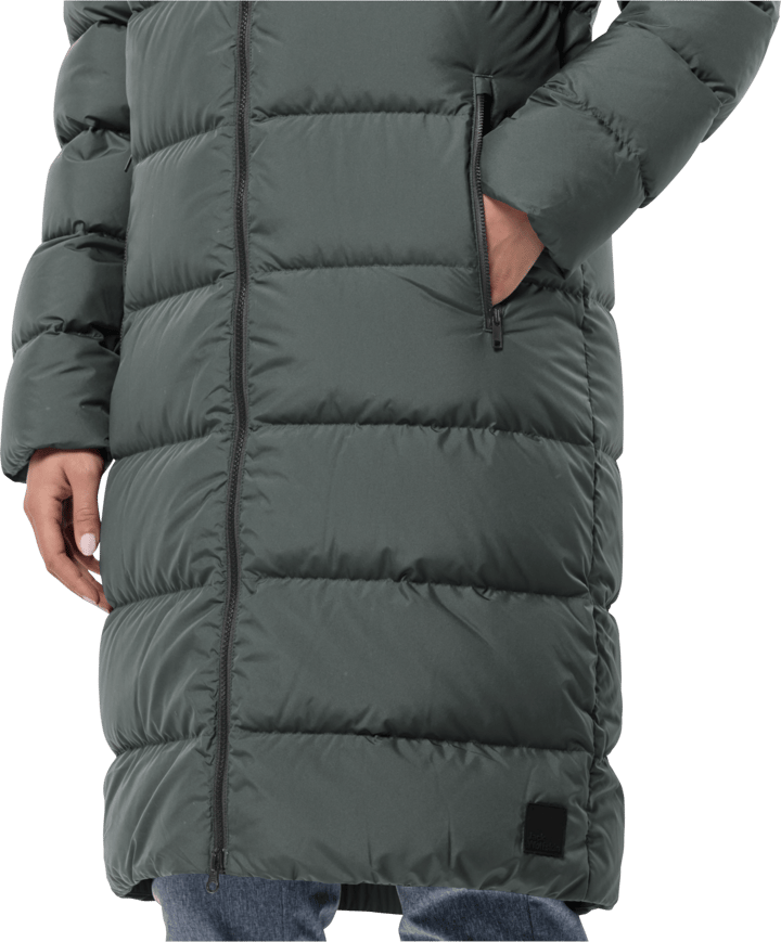 Jack Wolfskin Women's Frozen Palace Coat Slate Green Jack Wolfskin