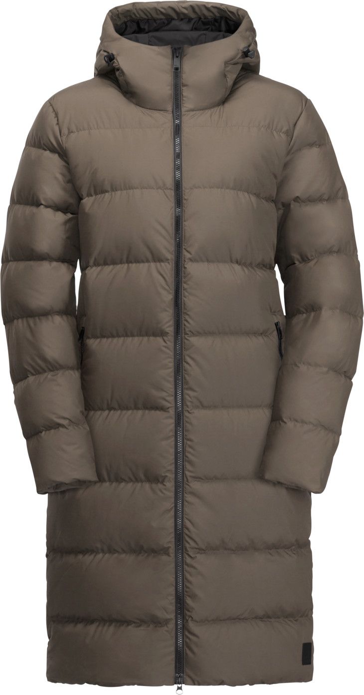 Jack Wolfskin Women's Frozen Palace Coat Cold Coffee