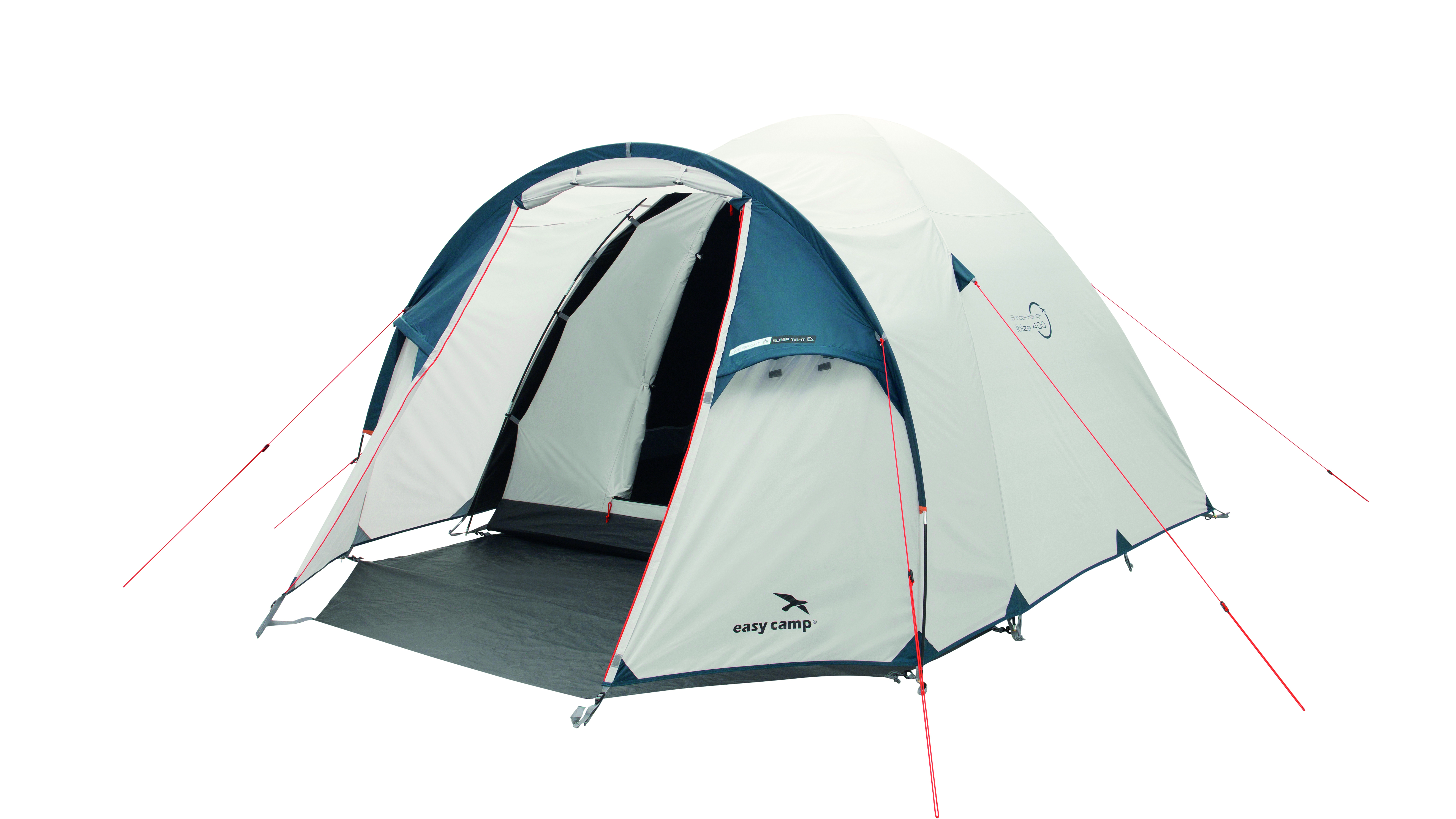 Easy Camp Ibiza 400 Light Grey & Dark Blue