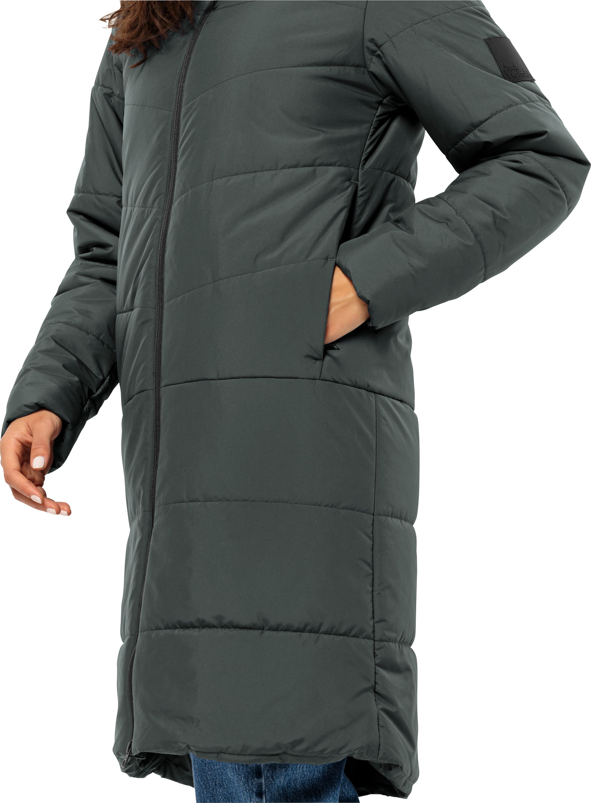 Jack Wolfskin Women s Deutzer Coat Slate Green Buy Jack Wolfskin Women s Deutzer Coat Slate Green here Outnorth