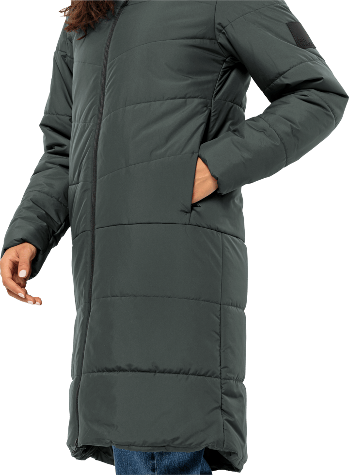 Jack Wolfskin Women's Deutzer Coat Slate Green Jack Wolfskin