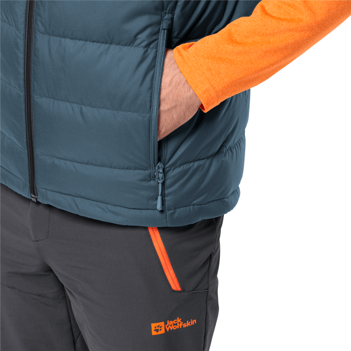 Jack Wolfskin Men's Ather Down Vest Midnight Sky Jack Wolfskin