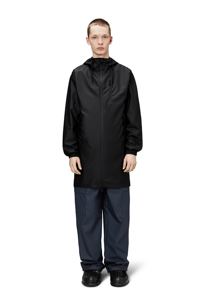 Rains Unisex Long Storm Breaker Black Rains