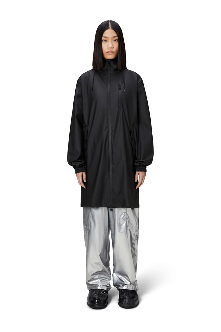 Rains Unisex Long Storm Breaker Black Rains