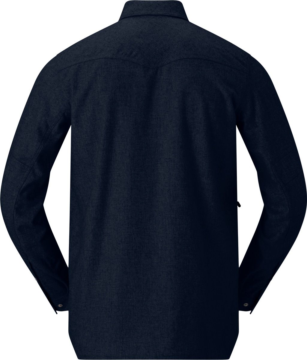 Norrøna Tamok Wool Plain Shirt M'S Indigo Night Melange