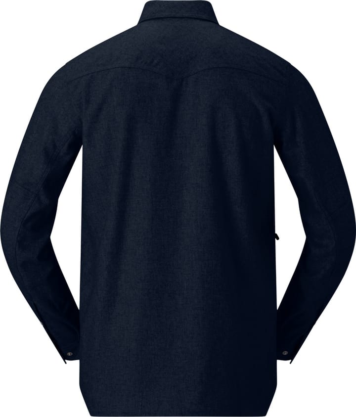 Norrøna Tamok Wool Plain Shirt M'S Indigo Night Melange Norrøna