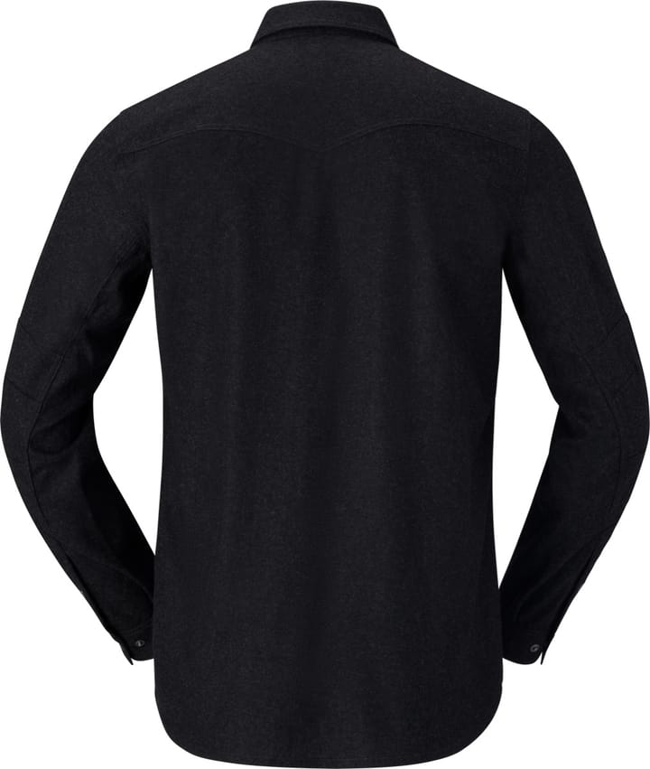 Norrøna Tamok Wool Plain Shirt M'S Caviar Melange Norrøna