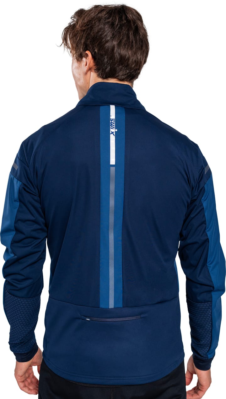 Swix Men's Nordic Jacket Lake Blue/Dark Navy Swix