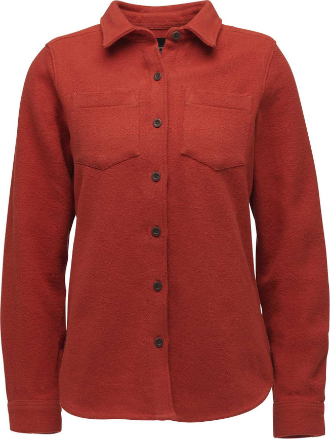 Black Diamond Women’s Project Heavy Flannel Red Rock