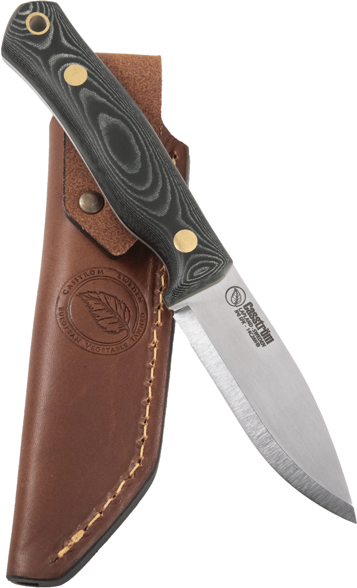 Casström No. 8 Swedish Forest Knife Green Micarta Casström