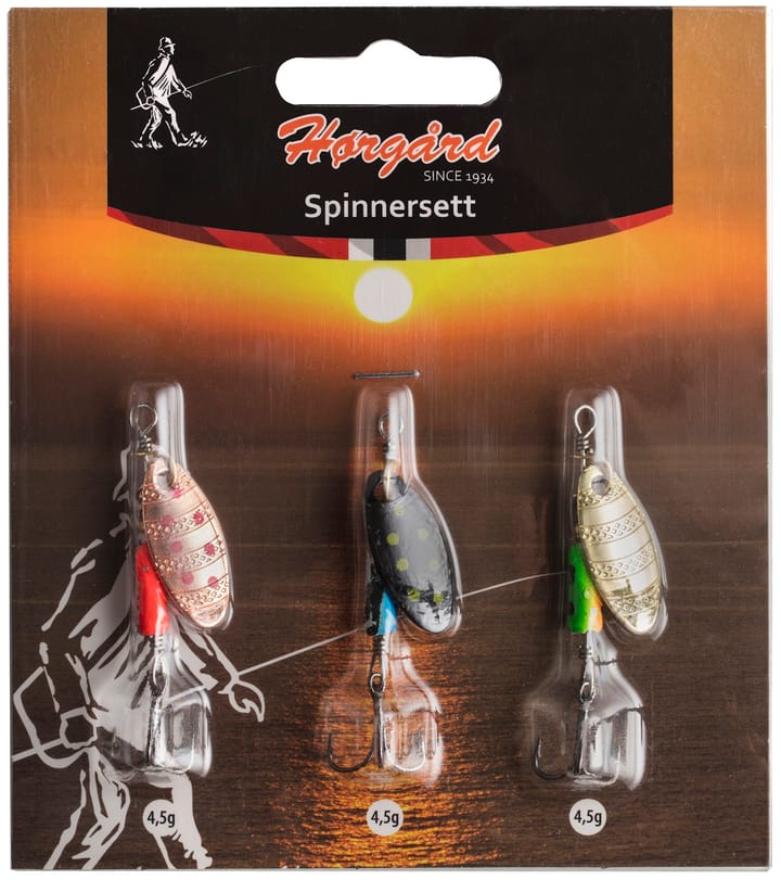 Hørgård Hørgård Sluksett 3 pk Spinnere No Color Hørgård