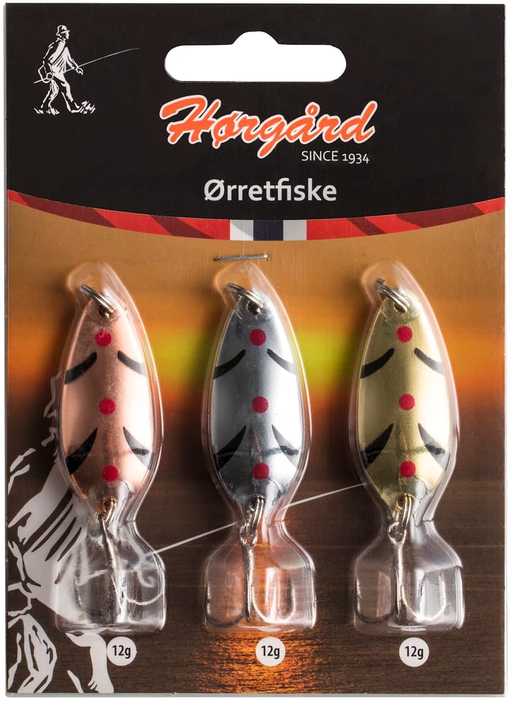 Hørgård Hørgård Sluksett 3 pk ørret 12g No Color Hørgård