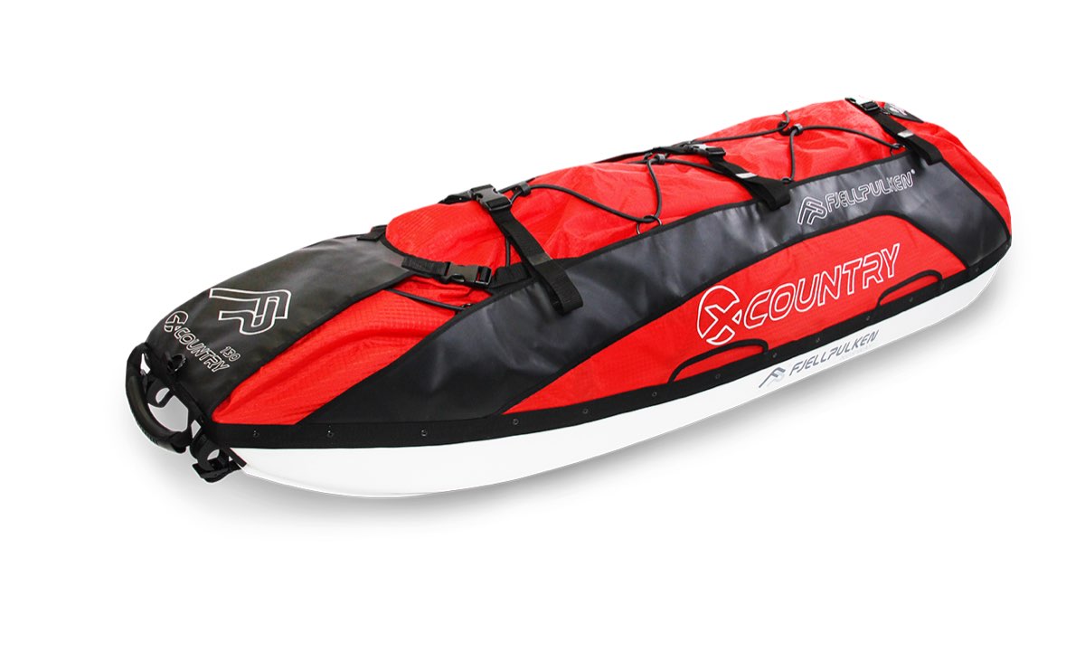 Pulk | Xcountry 130 Red | Fjellpulken