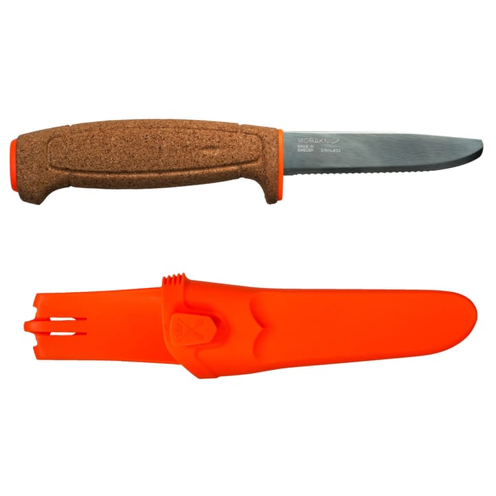 Mora Floating Serrated Knife Orange Mora