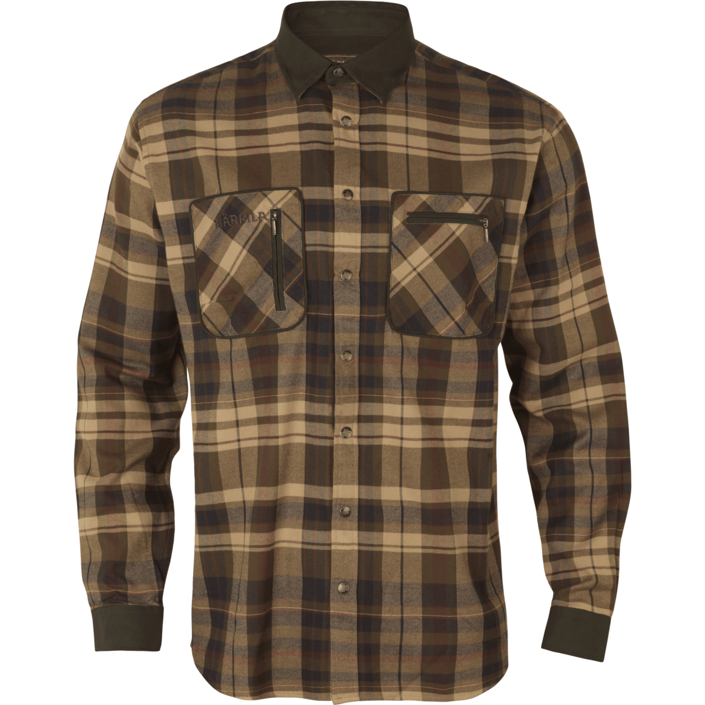 Härkila Men's Pajala Shirt Beige/Brown