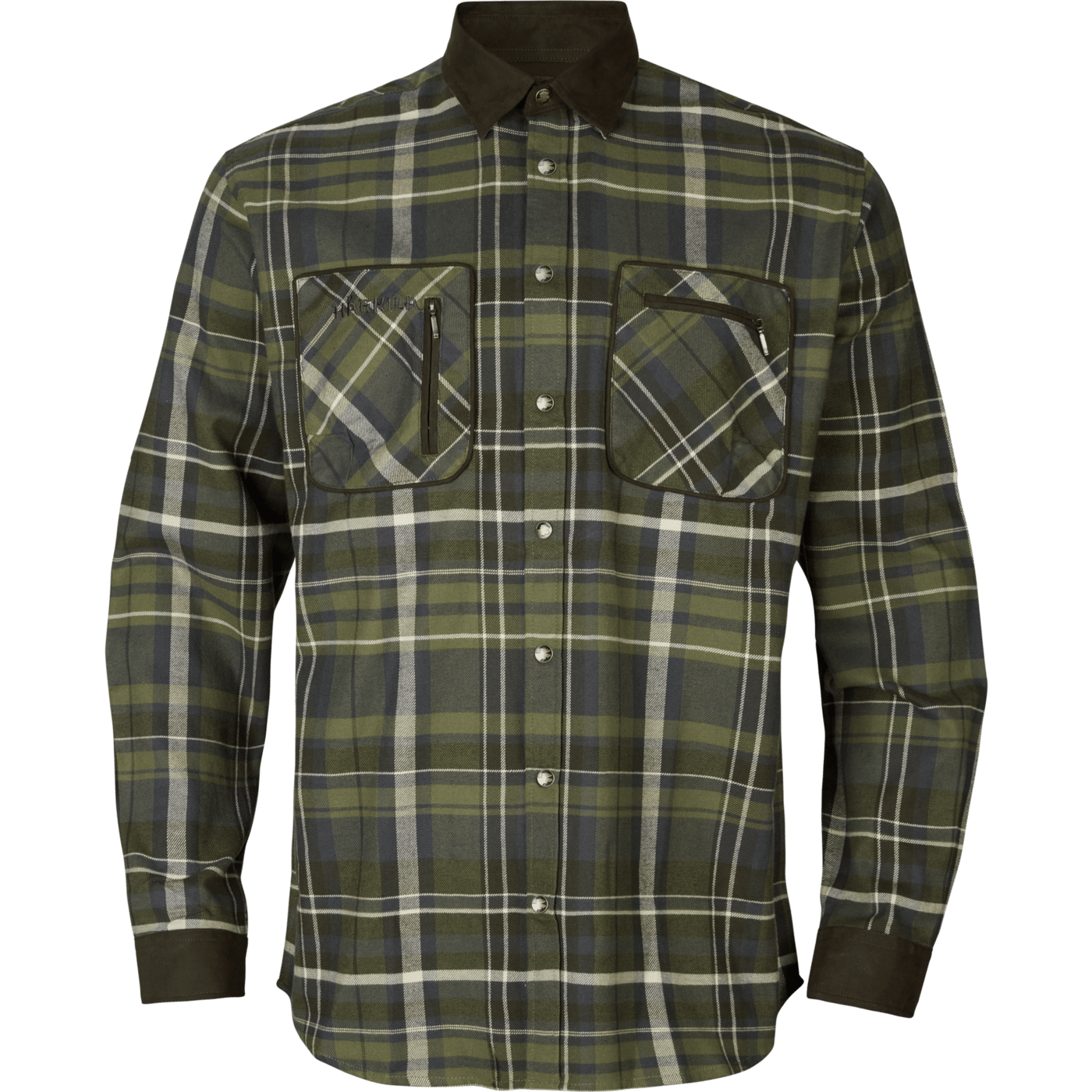 Härkila Men's Pajala Shirt Olive Check