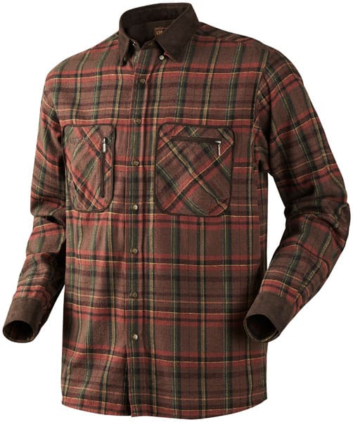 Härkila Men's Pajala Shirt Red Check