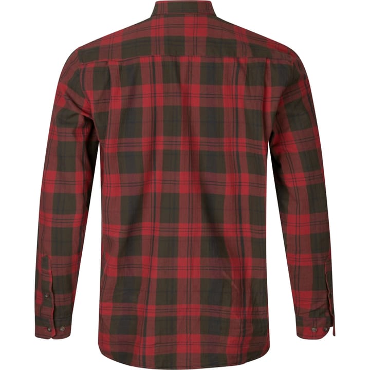 Seeland Men's Highseat Shirt Red Forest Check Seeland