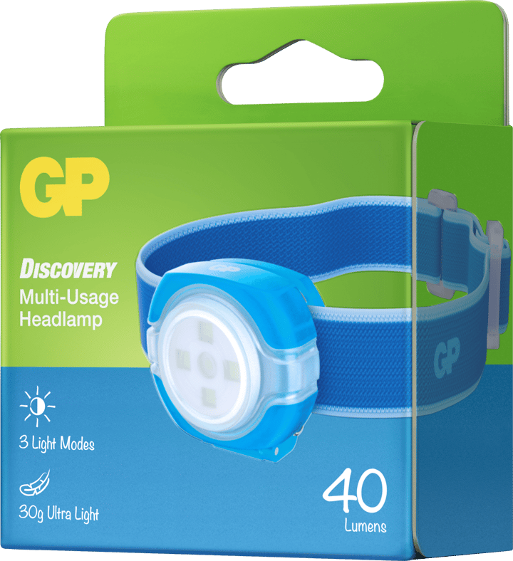 GP Batterier GP Discovery Multi-Usage 40lm CH31 Blue GP Batterier