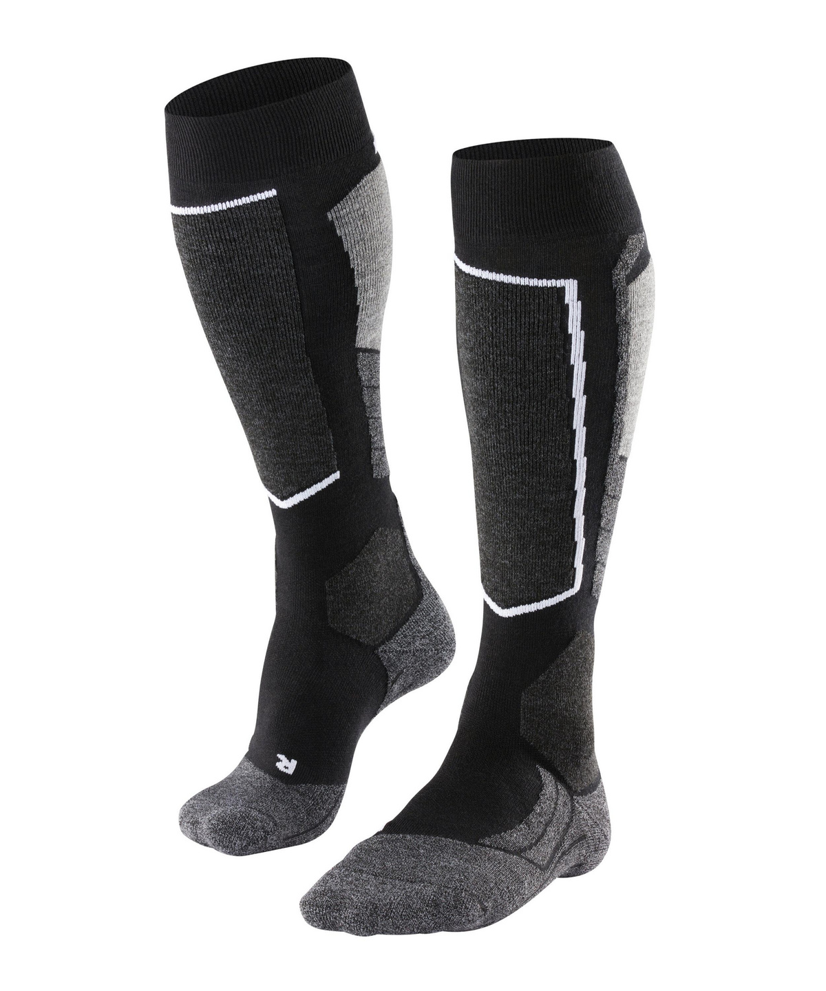 Falke Men’s Sk2 Trend Intermediate Skiing Knee-High Socks Black-mix