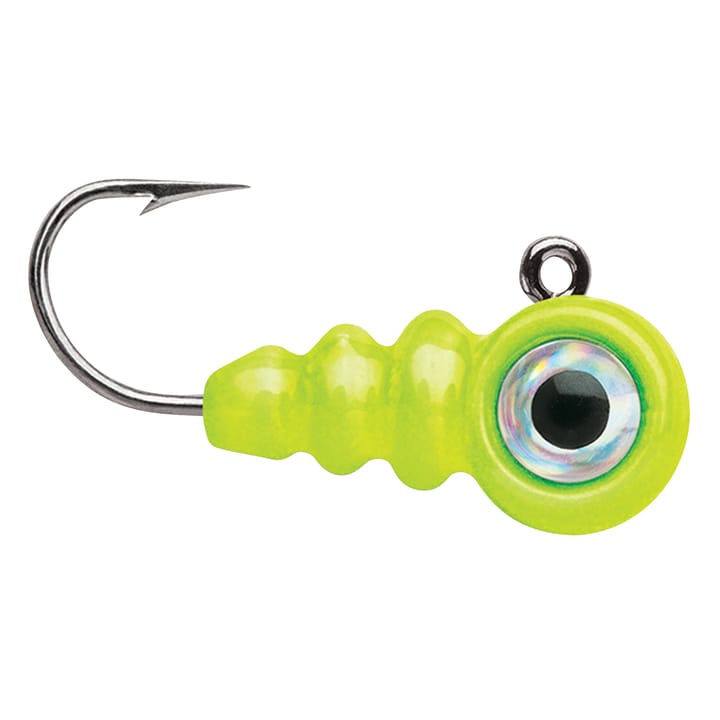 VMC Vmc Tungsten Larv Eye Jig Glow Chartreuse VMC