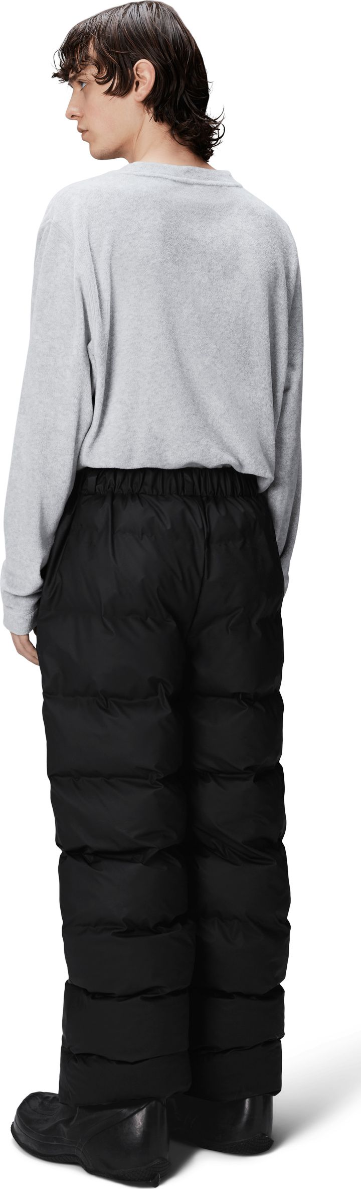 Rains Unisex Alta Puffer Pants Regular W3T3 Black Rains