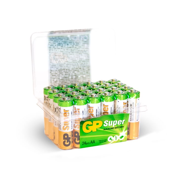 GP Batterier Gp Super Alkaline Aa-Batteri 24-Pack GP Batterier