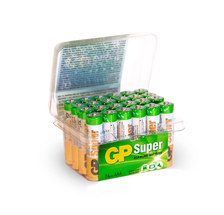 GP Batterier Gp Super Alkaline Aaa-Batteri 24-Pack GP Batterier