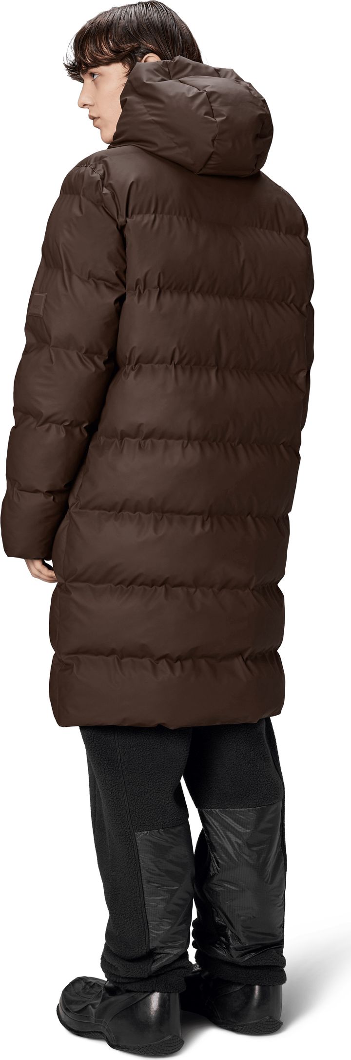 Rains Unisex Alta Long Puffer Jacket Frame Rains