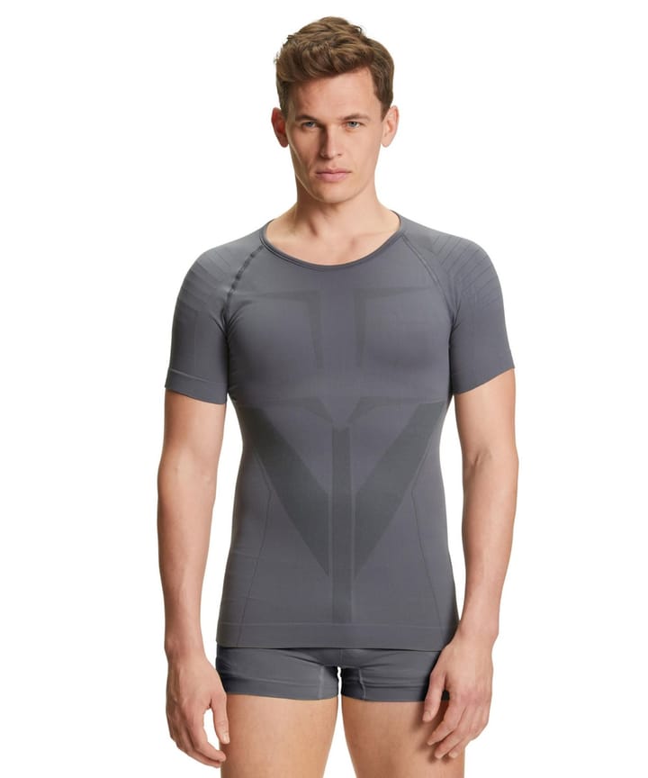 Falke W Shortsleeved Shirt Tight M Concrete