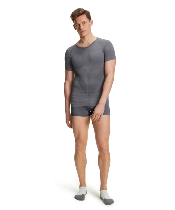 Falke W Shortsleeved Shirt Tight M Concrete