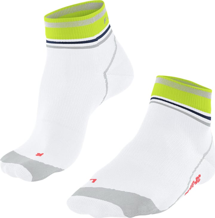 Falke BC Impulse Reflect Short Unisex Biking Socks White Falke