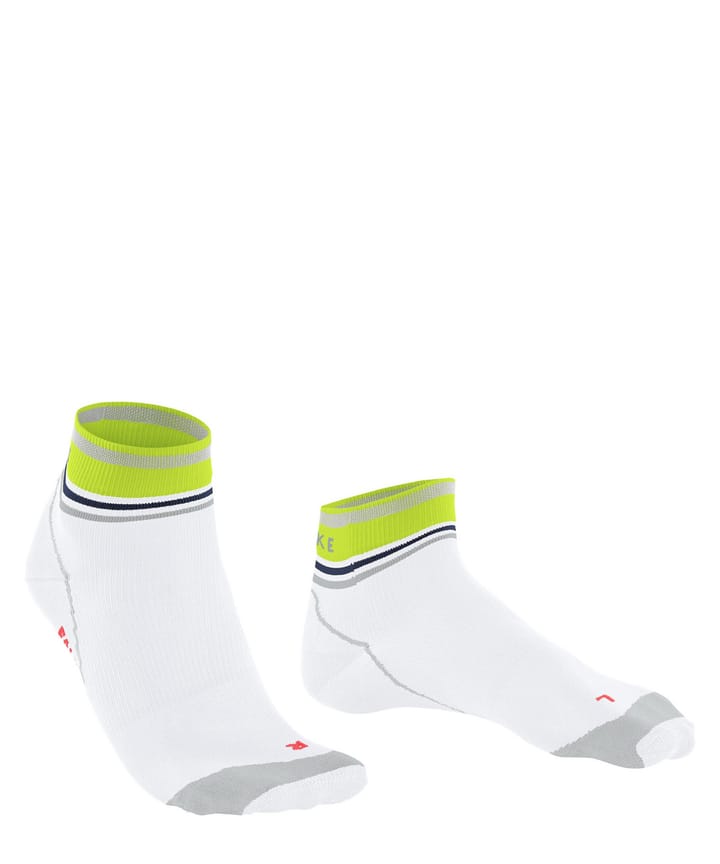 Falke BC Impulse Reflect Short Unisex Biking Socks White Falke