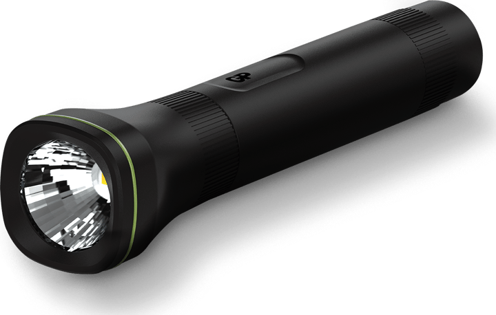 GP Batterier GP Everyday LED Flashlight 70lm C107 Black GP Batterier