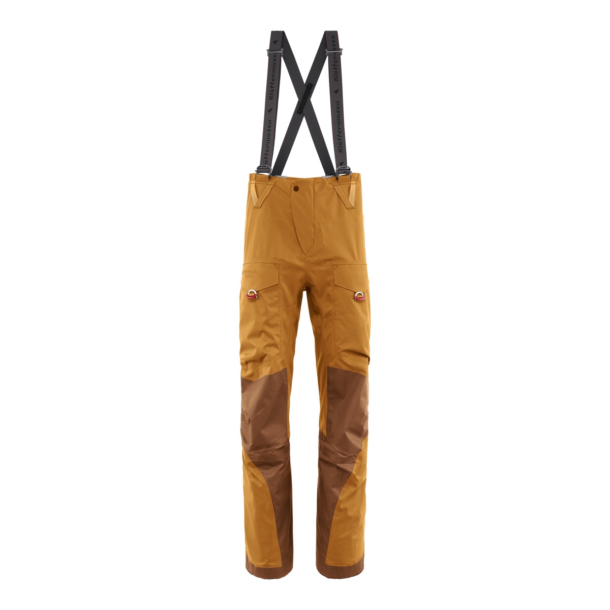 Hardshell Pants | Brage 2.0 Salopette M'S Mustard | Klättermusen