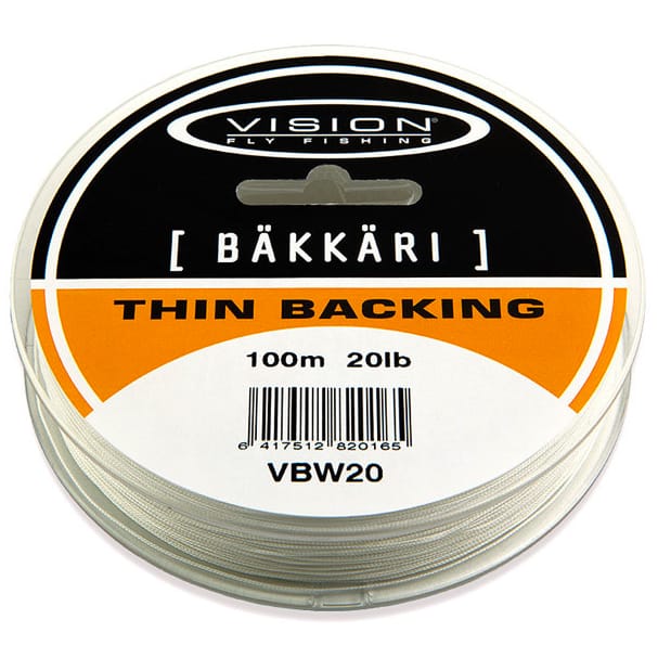 Vision Vision Bakkari Backing 100m/20lbs White Vision