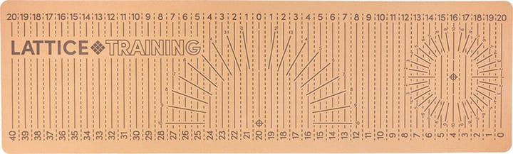 Lattice Training Flex Mat Cork Lattice Training