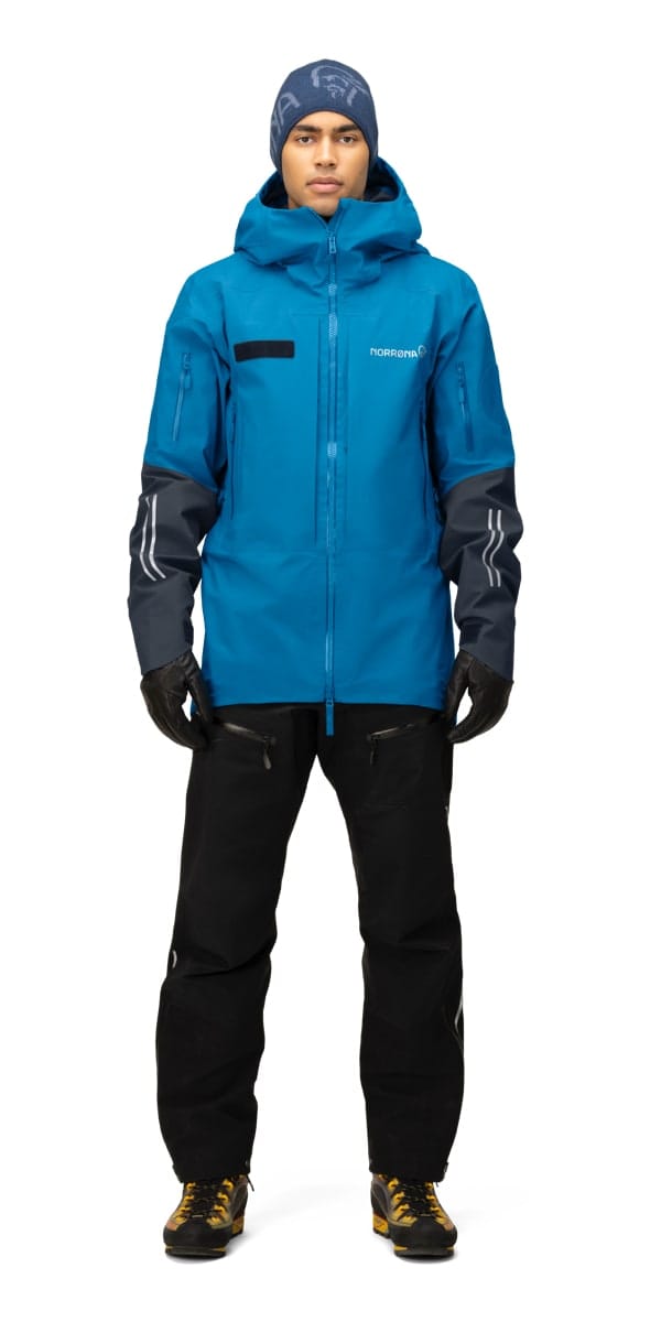 Norrøna Trollveggen Gore-Tex Pro Rescue Jacket M'S Mykonos Blue Norrøna