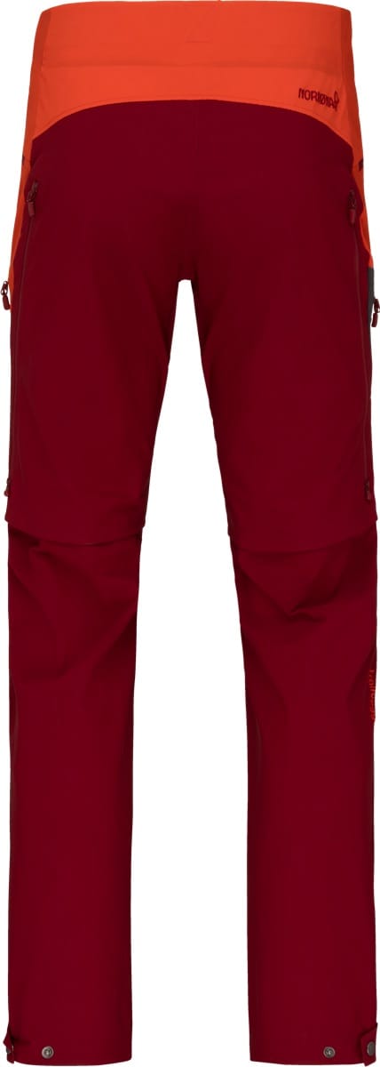 Norrøna Trollveggen Flex1 Zip-Off Pants M'S Arednalin/Rhubarb Norrøna