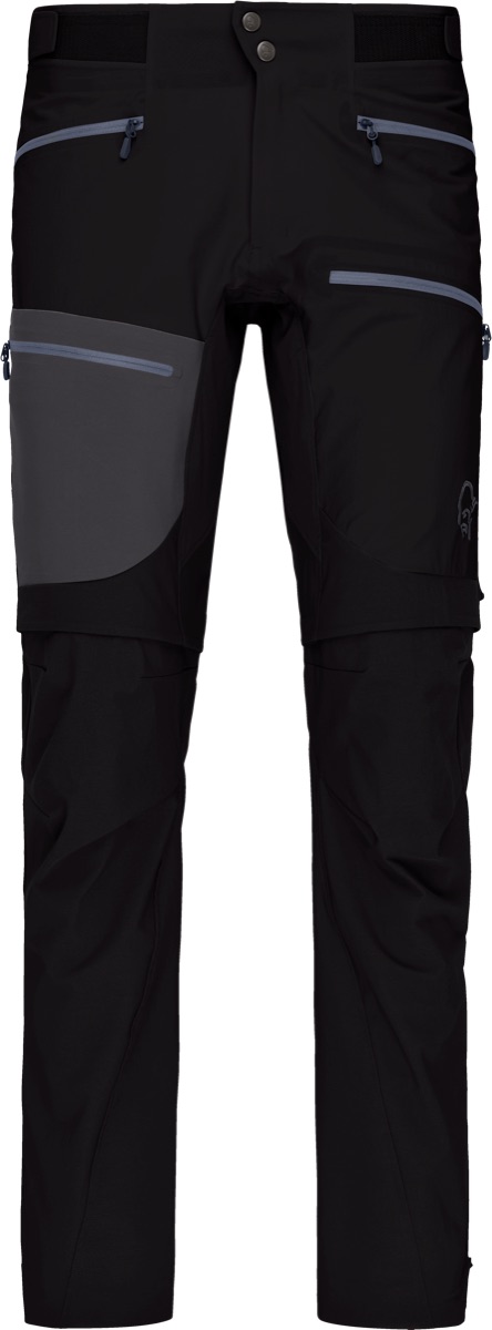 Norrøna Men’s Trollveggen Flex1 Zip-Off Pants Caviar