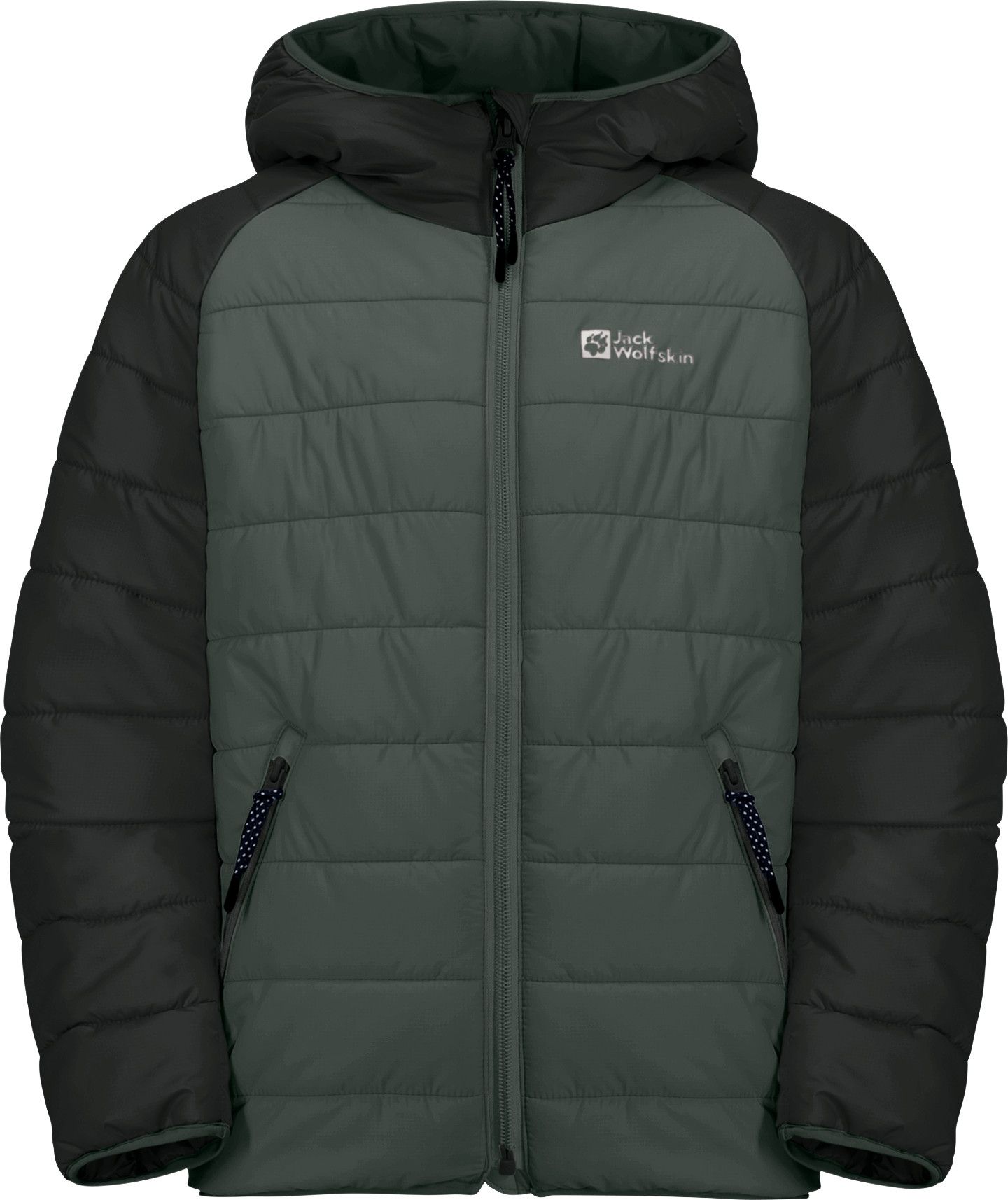 Jack Wolfskin Kids' Zenon Jacket Slate Green/Black